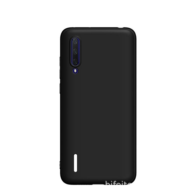 适用小米cc9手机壳 cc9e硅胶壳磨砂黑色tpu软壳保护套素材批发