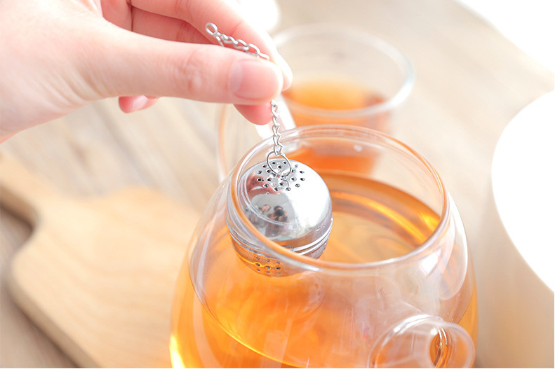 不锈钢304茶球调料球包炖汤调味球包火锅卤料球煲汤味宝茶漏茶滤