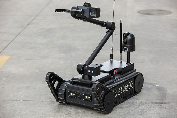 小型排爆机器人(前2摆臂 履带)er3