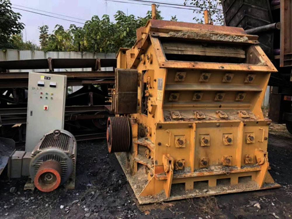 黎明1214反击破二手反击破反击式破碎机移动