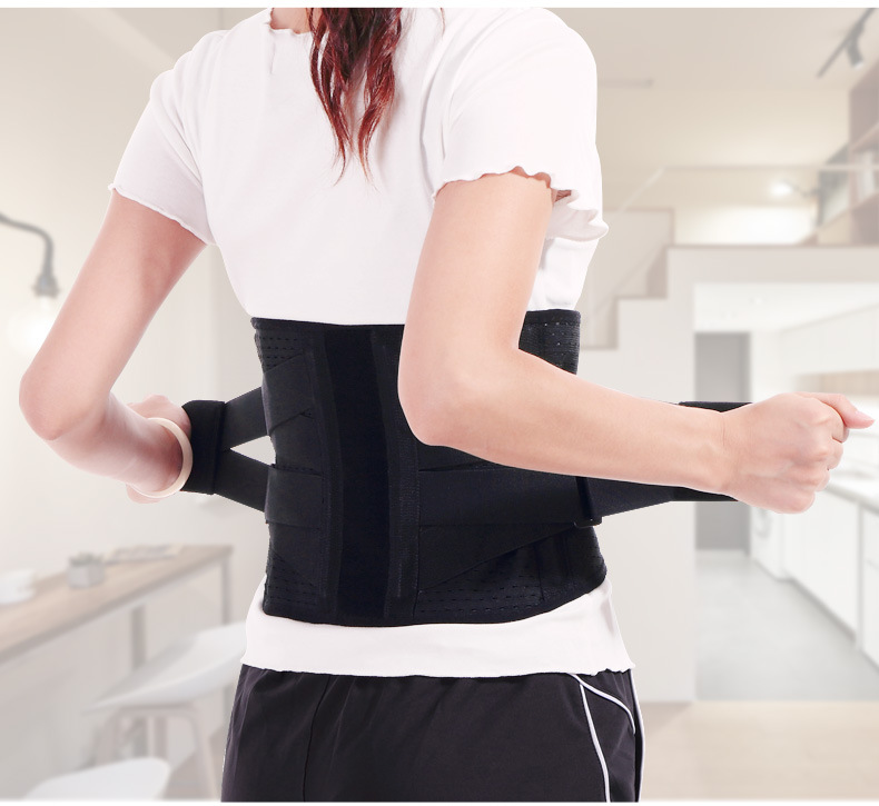 厂家生产批发零售四季透气钢板护腰带强力支撑腰板挺直护腰