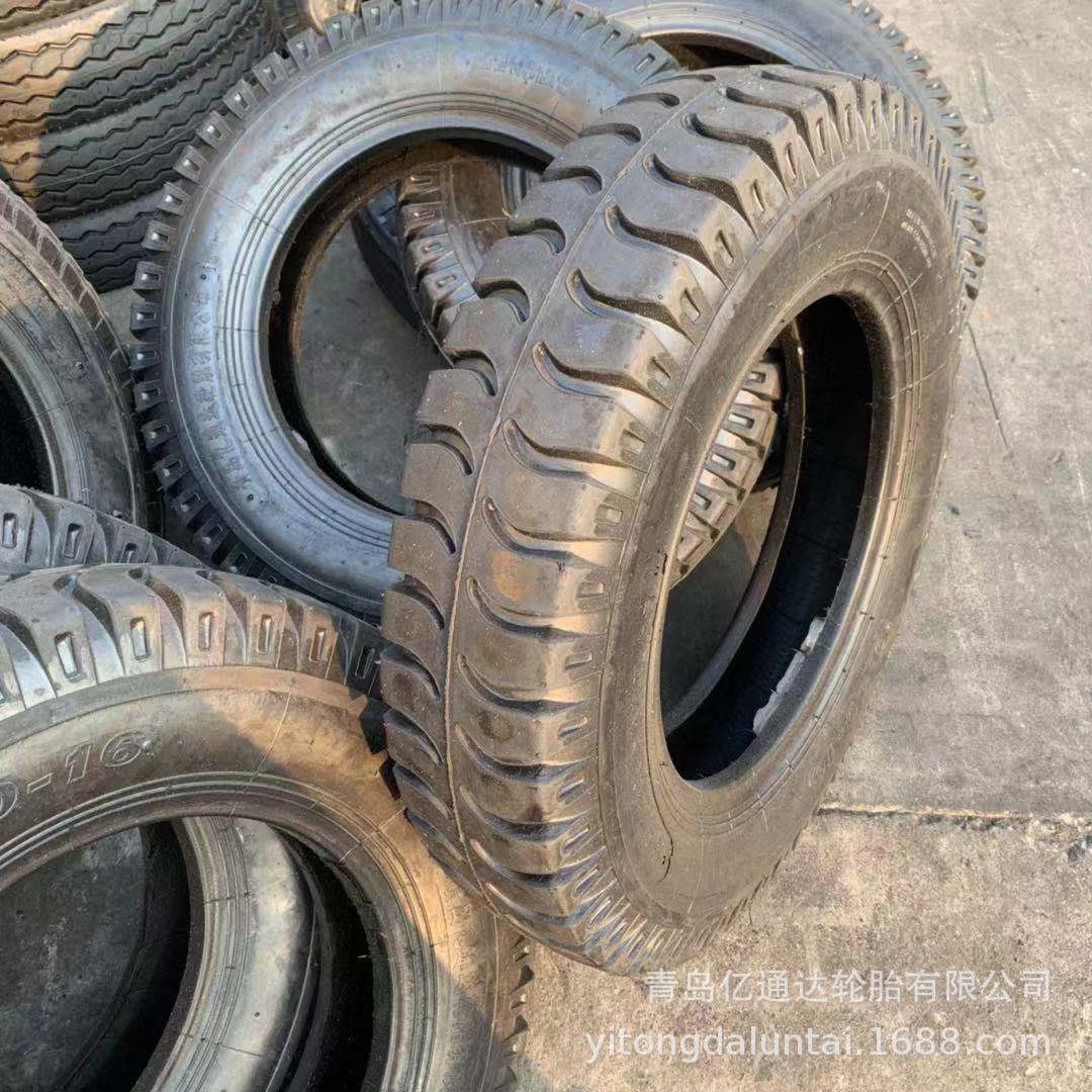 00-16羊角花纹农用三轮车拖拉机轮胎 正品三包 带内胎