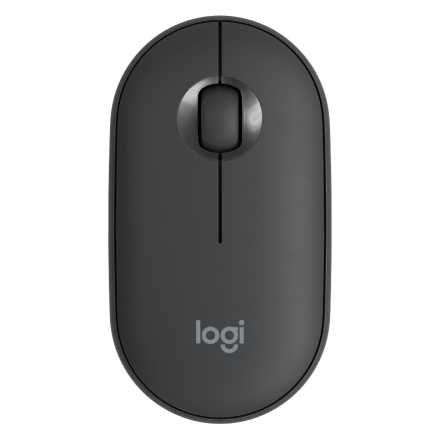 Logitech Logitech Pebble Wireless Mouse Pebble Goose Warm Stone Lightweight Mute Bluetooth Dual-Mode Mouse