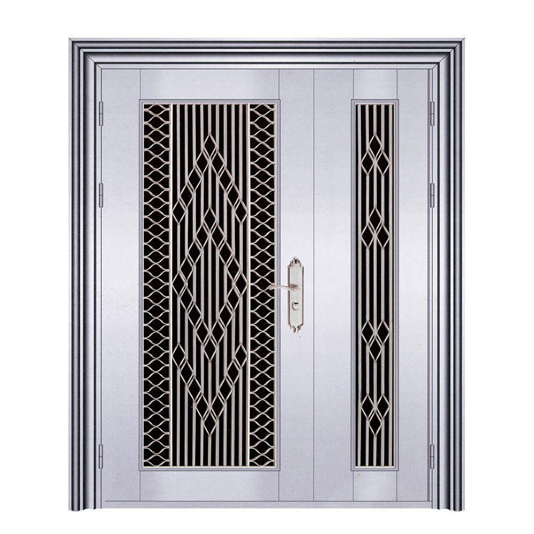 304不锈钢材料子母门