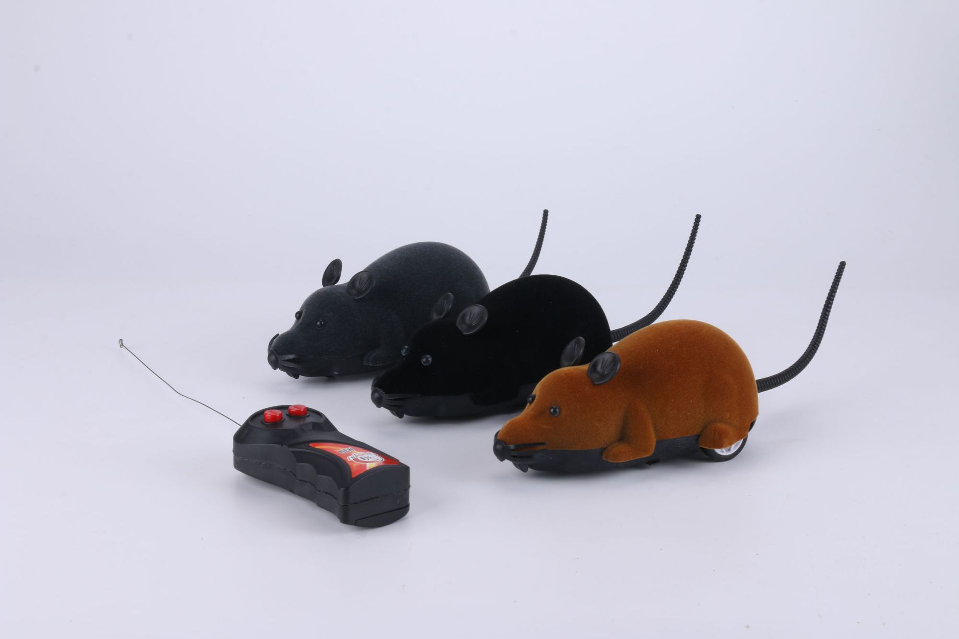 无线电动遥控老鼠整蛊玩具 仿真宠物毛绒玩具 儿童益智类玩具