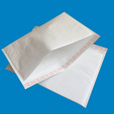 4px7号无印刷白色气泡信封460x290mm现货环保包装快递袋整箱120个