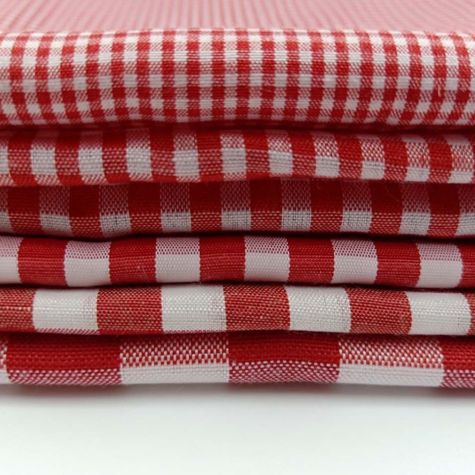 黑白色织格子布格子面料包边布捆条布滚条布口袋布挡风里布现货