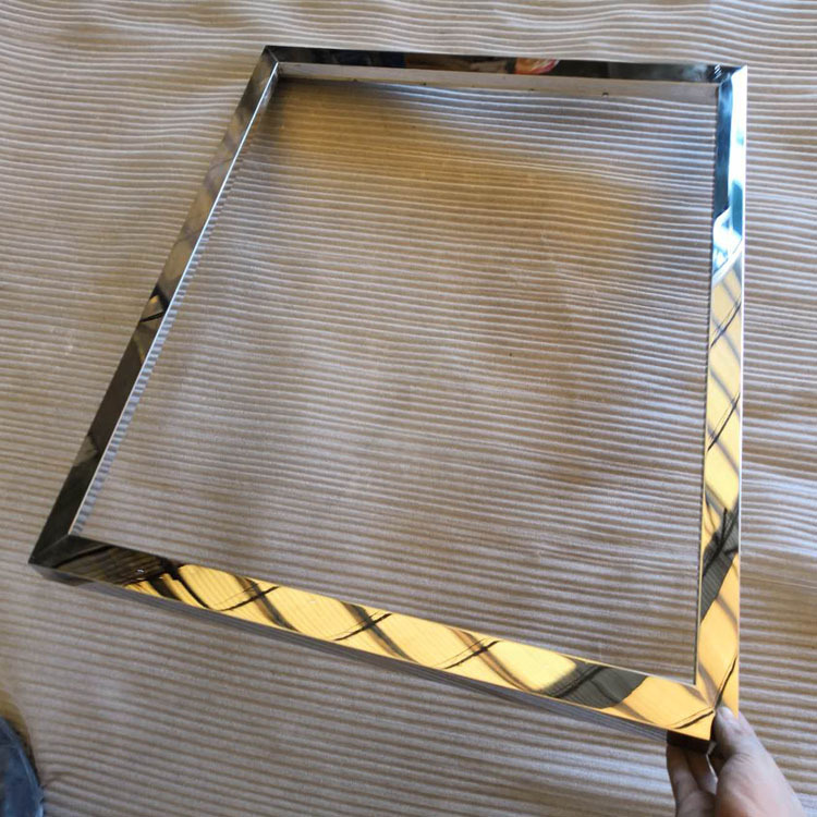 彩色不锈钢镜框,不锈钢相框,不锈钢画框,装饰不锈钢框架表面耐腐蚀性