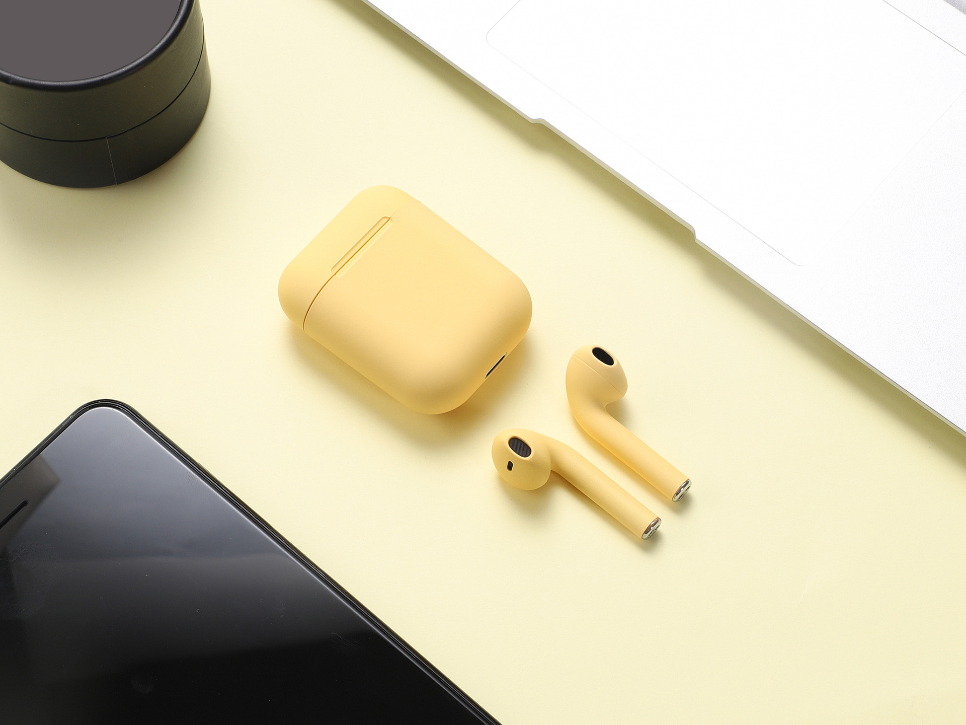 新款 马卡龙蓝牙耳机 i12弹窗运动无线蓝牙耳机tws 5.0 inpods12