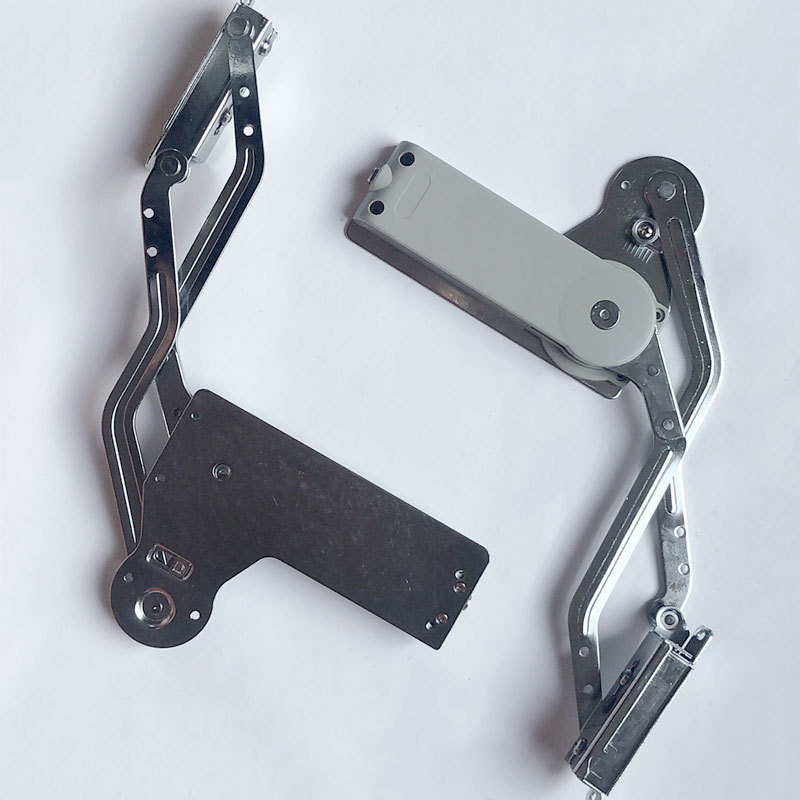 新款橱柜缓冲垂直任意停平移门铰 液压阻尼可调力度支撑上翻配件