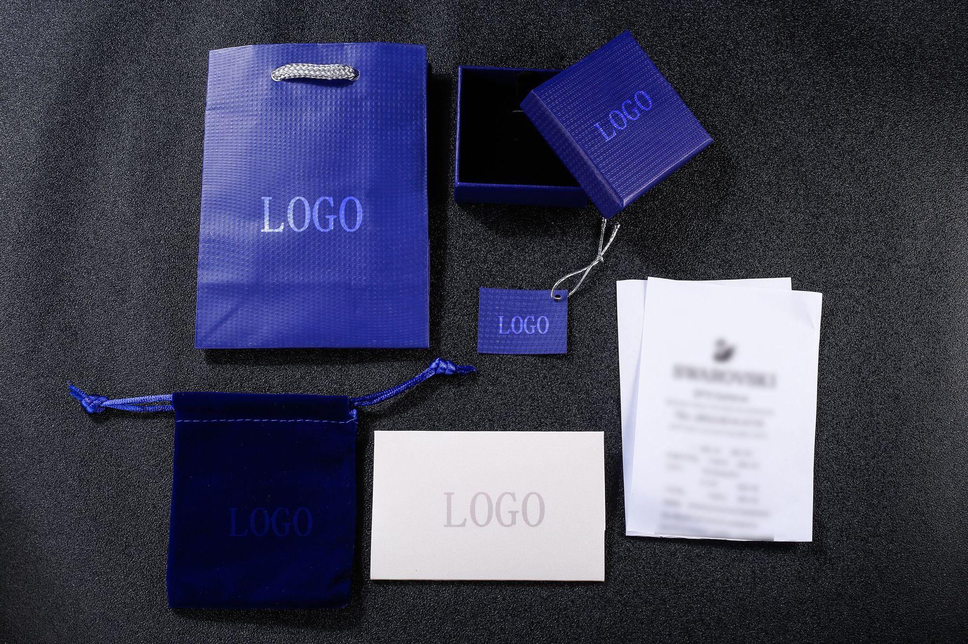 施家项链礼盒 戒子 耳钉 手镯 手链礼盒整套件 礼品包装 首饰包装