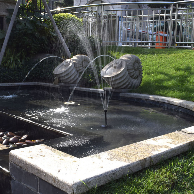 dc12v24v抽水泵水池假山直流喷泉diy太阳能水泵景观喷泉潜水泵