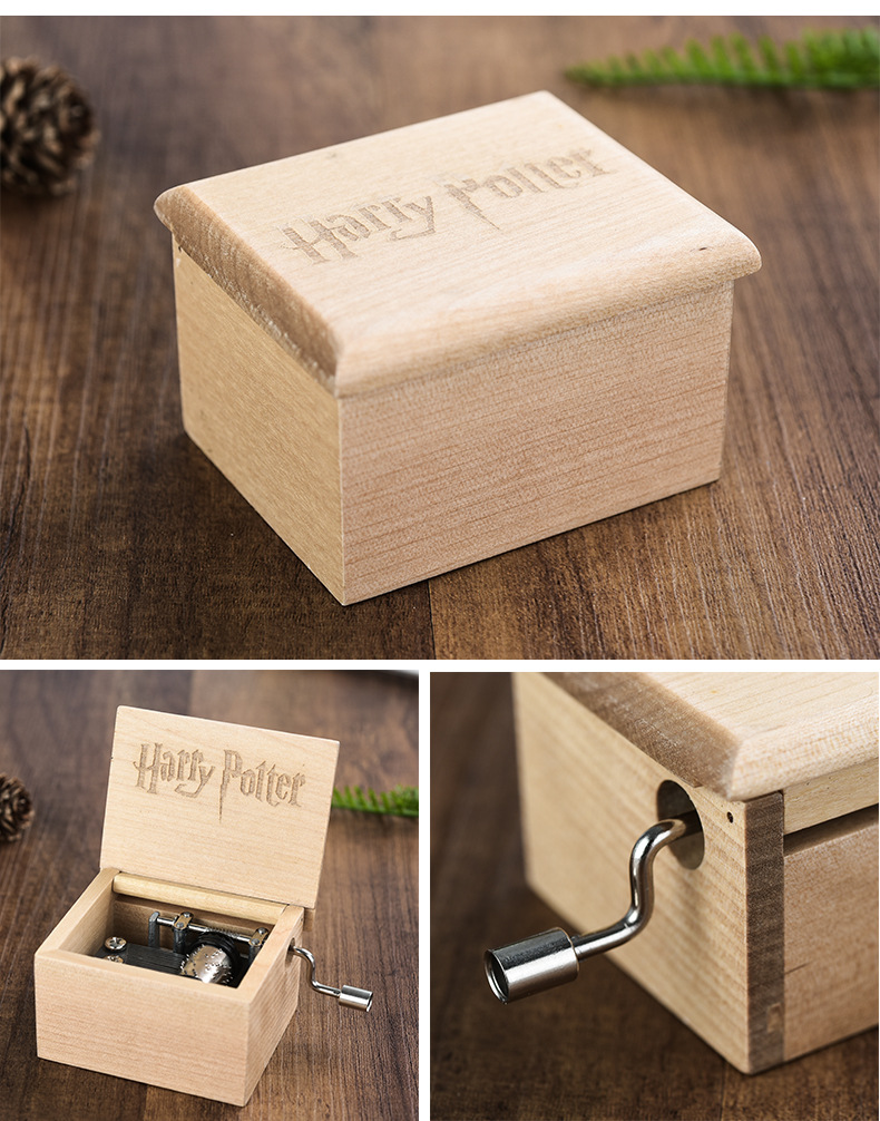 哈利波特权利游戏音乐盒手摇八音盒赠送礼品家具摆件欧美电影主题