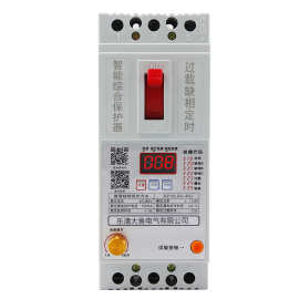潜水泵缺相保护器 三相三线380v 40a短路过载数显断相保护开关