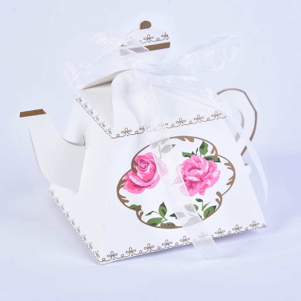 2018 Creative European Teapot Wedding Candies Box Vintage Candy Box Gift Box Wedding Candies Box Wedding Candies Box Candy Box