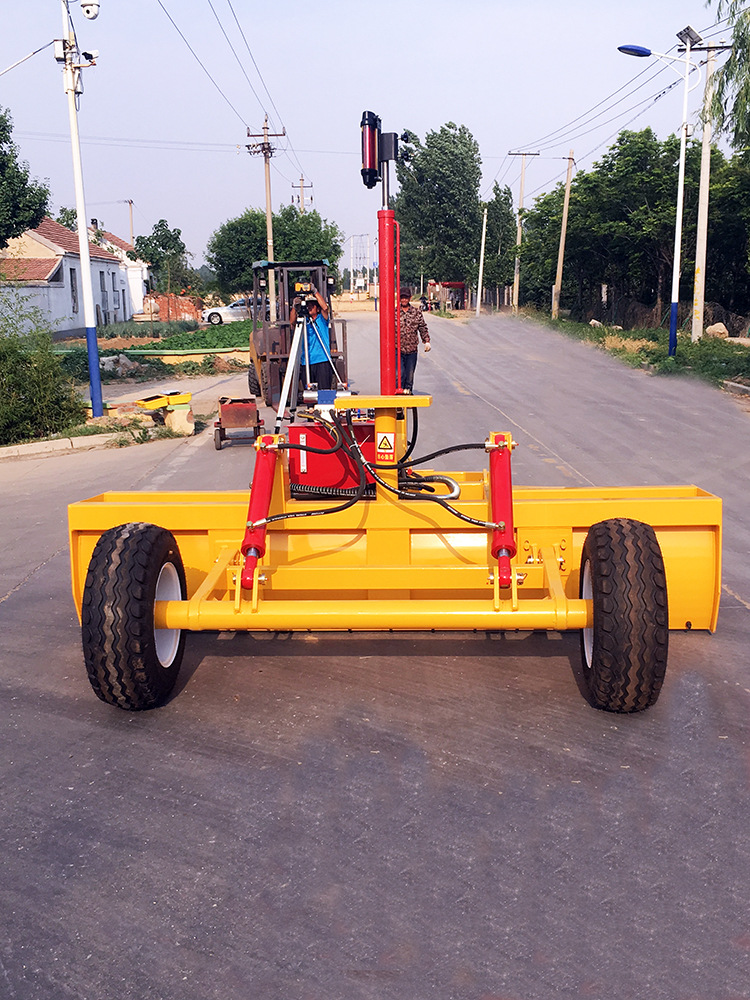 大型好用激光平地机平山地平丘陵土地整地机水田激光平地机
