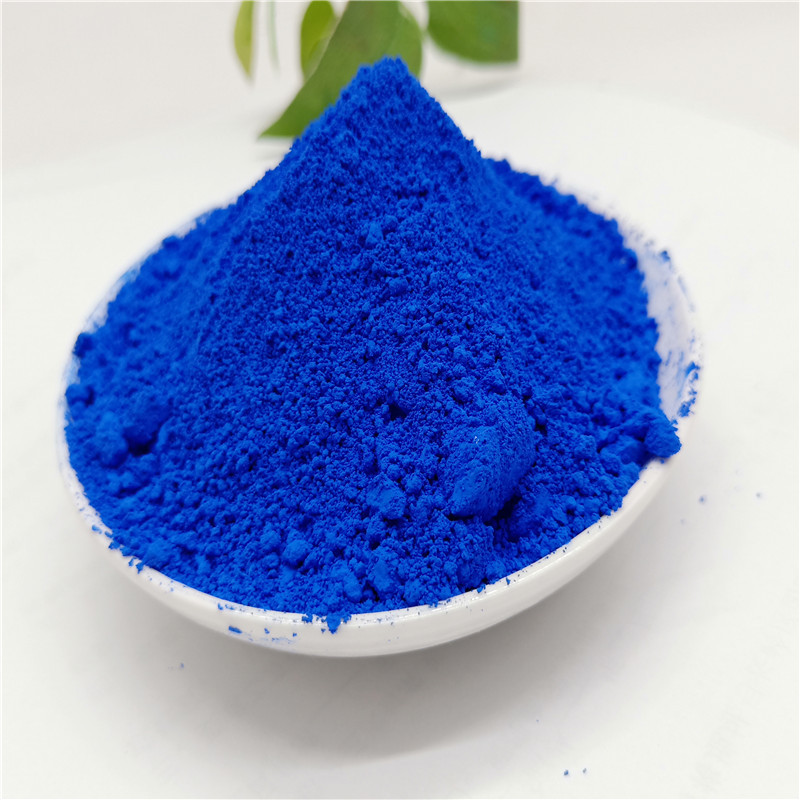 厂家供应群青蓝色粉 墙体广告古建筑用蓝色颜料 耐温耐候性强