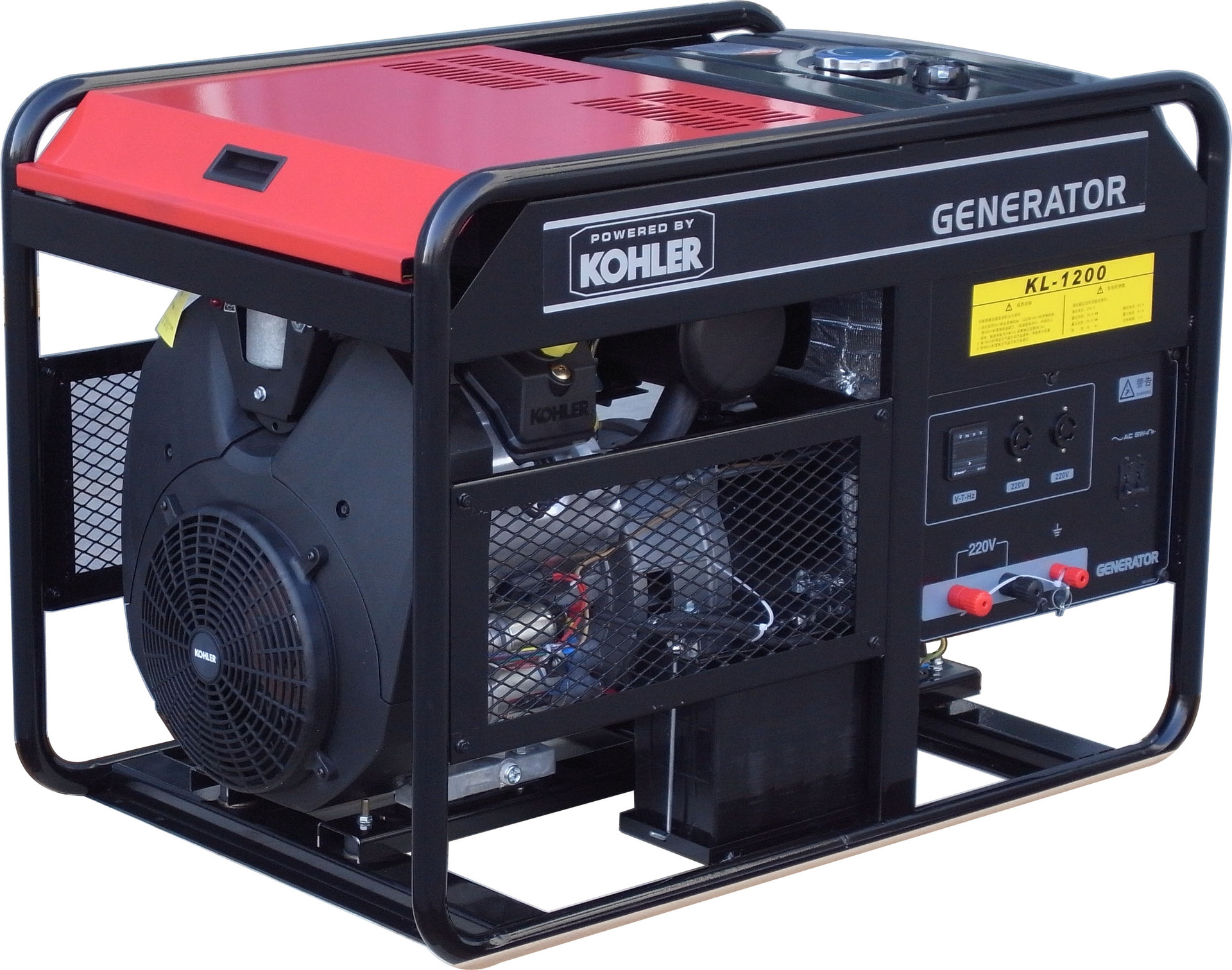 20kw 凯汇成品牌科勒动力汽油发电机 稀土永磁电机 kl-1200