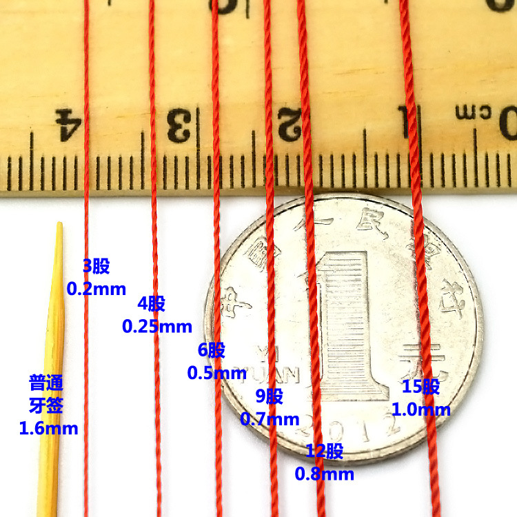 ps:股数只是代表线的粗细哦,几股不是代表几条拧成的哦