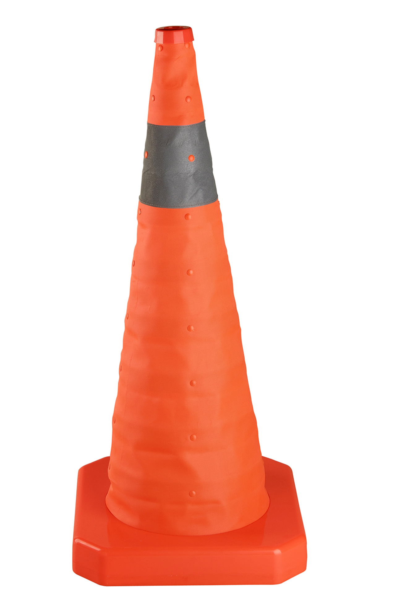 70cm折叠伸缩路锥反光路障锥雪糕筒路桩升降式路锥缩应急路锥安全