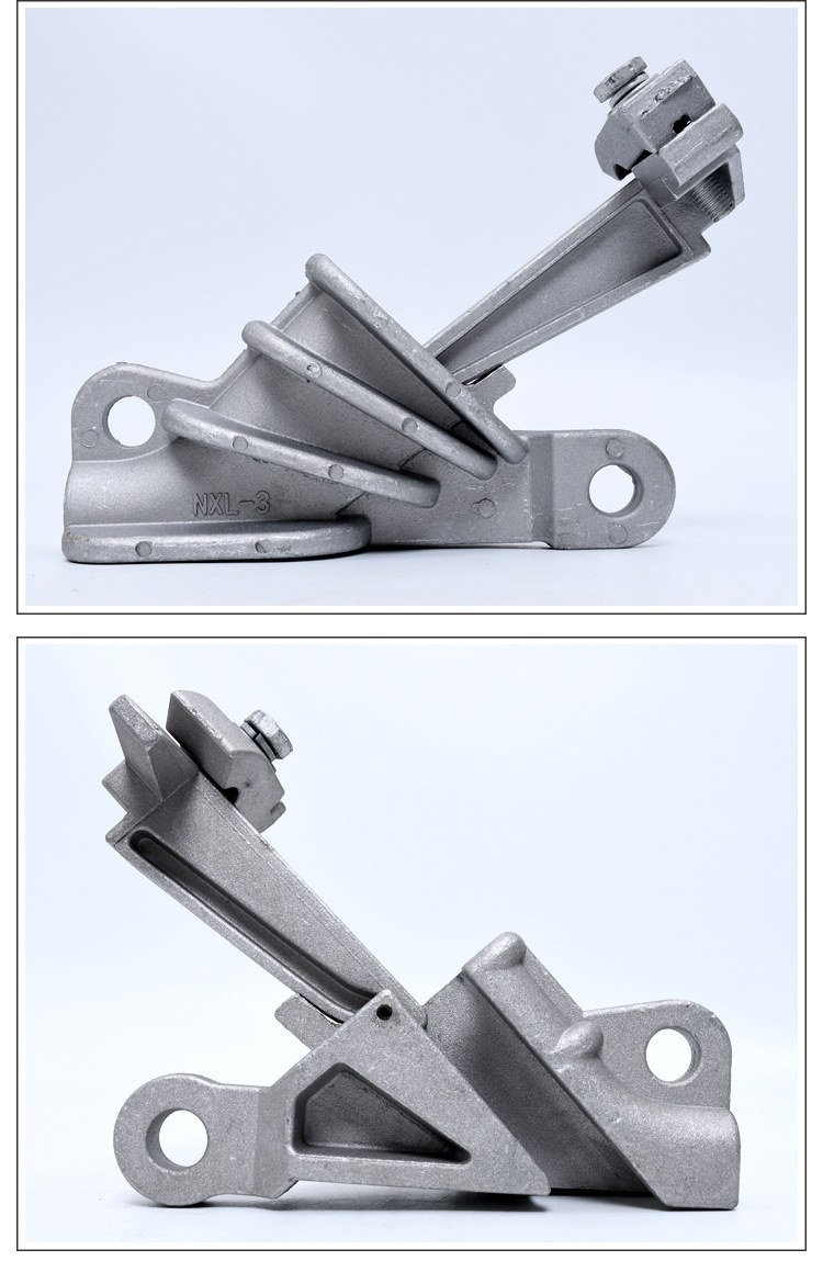 厂家直销铝合金nxl耐张线夹 铝绞线架空绝缘电缆用拉杆式耐张线夹