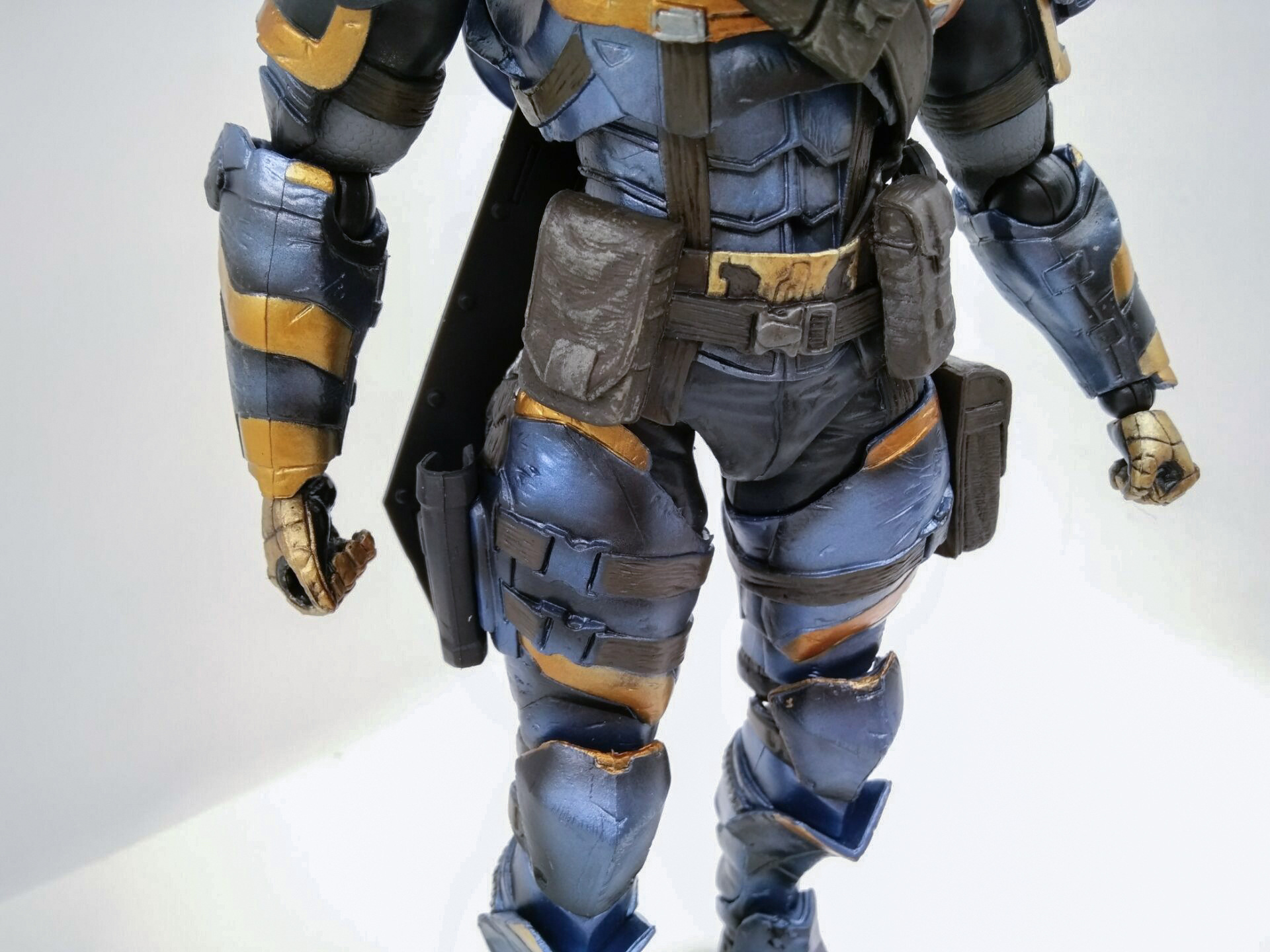 pa改 playarts改 阿克汉姆起源 丧钟 死侍 关节可动盒装手办模型