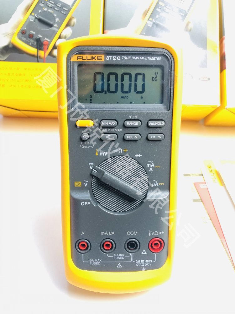 福禄克 fluke87v掌上型数字万用表 f87v真有效值 f88v全自动fluke88v