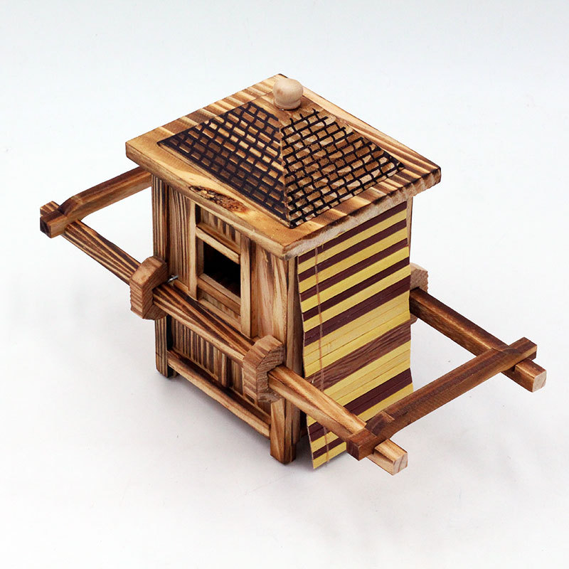 新款上市木制工艺品仿古轿子官轿子木质花轿创意礼品摆件厂家直销