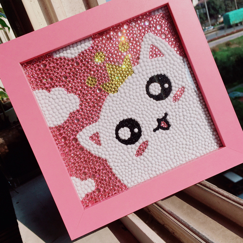 厂家直销 儿童钻.石贴画手工diy制作幼儿园小学生益智卡通满钻