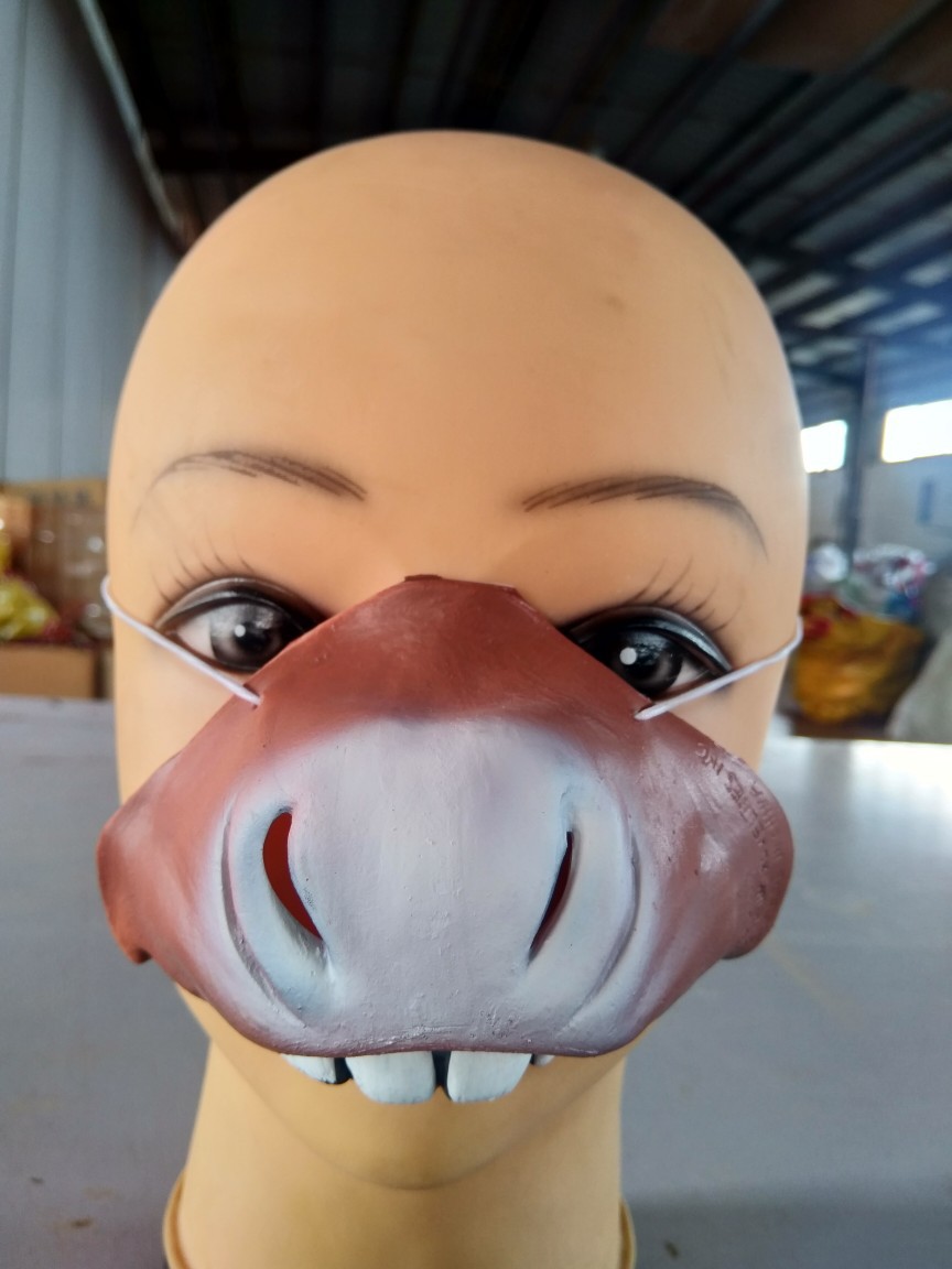 万圣节舞会派对装扮儿童玩具假鼻子沙犷鼻子影视表演道具