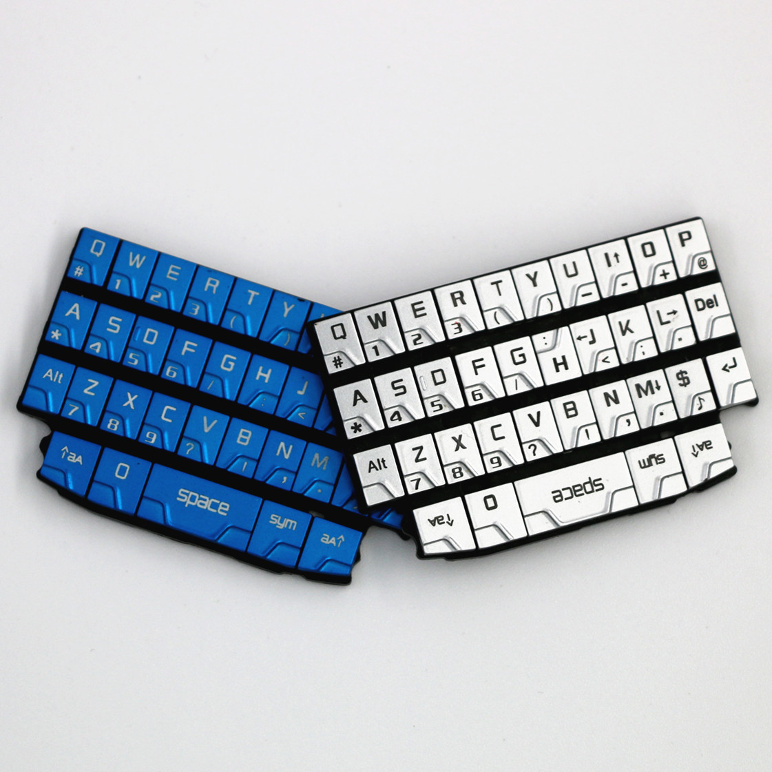 聚立定制全键盘塑胶按键 喷油镭雕可透光按键 手机按键