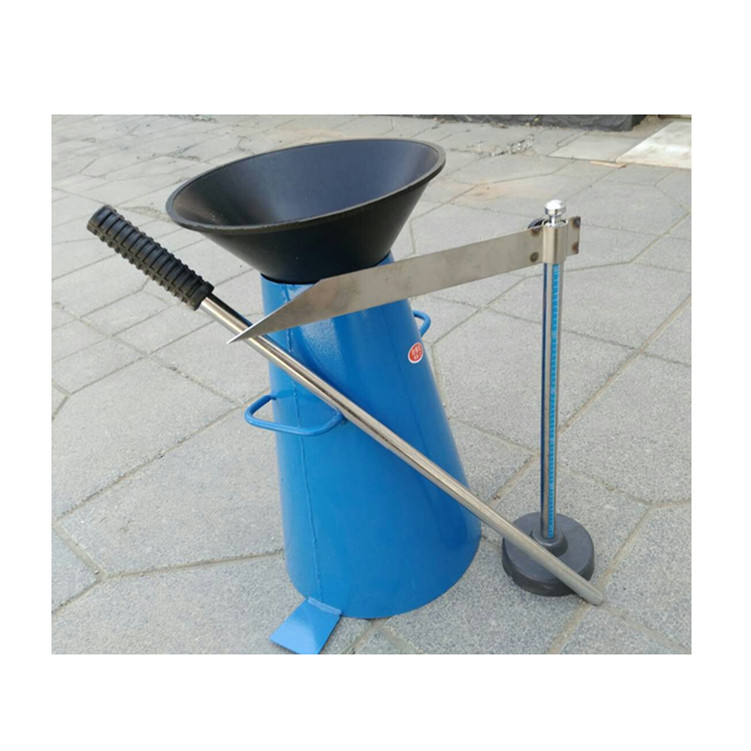 不锈钢砼坍落度桶 加厚混凝土塌落度筒 坍落度筒四件套 标尺 捣棒