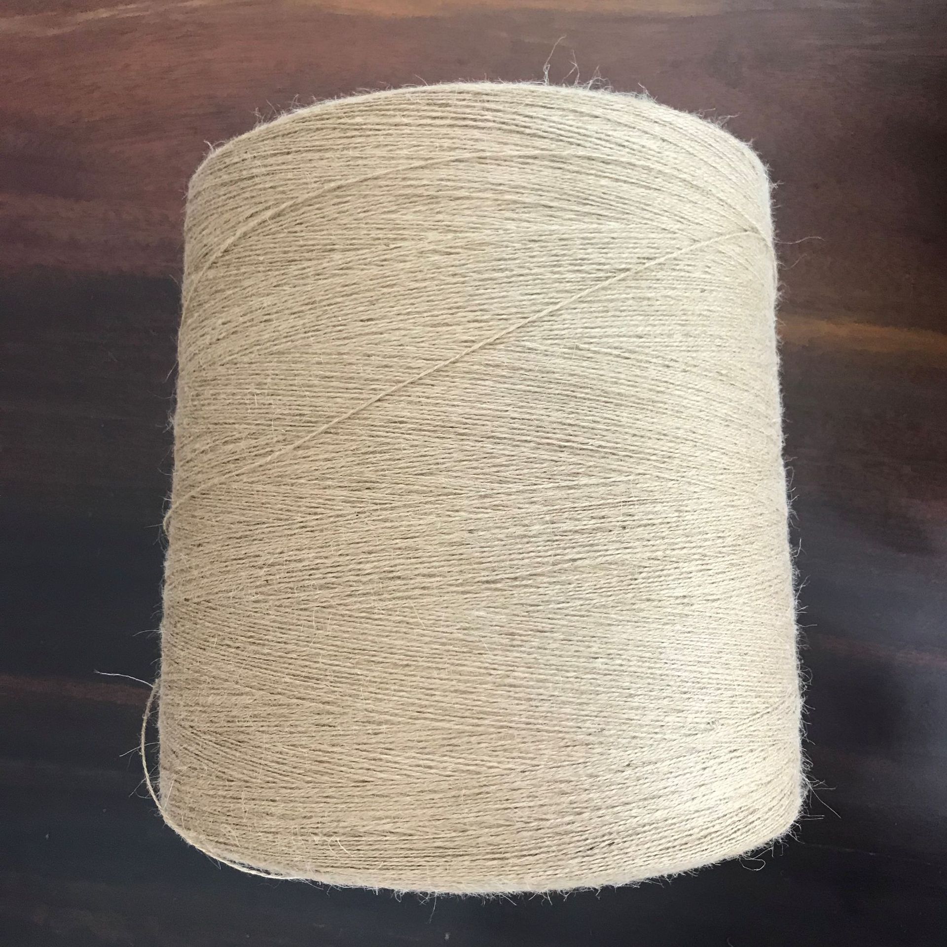 精纺5.5支2股黄麻纱3