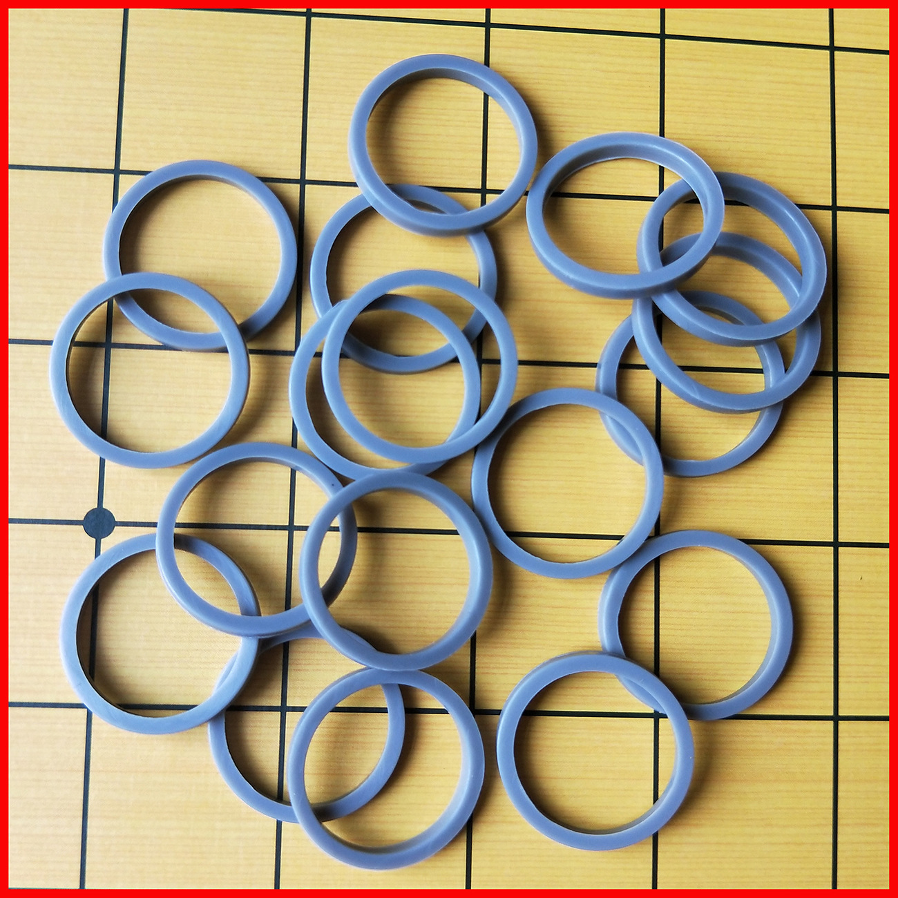 定制防水圆形空心硅胶垫片 减震密封硅胶垫圈 灰色硅胶密封圈