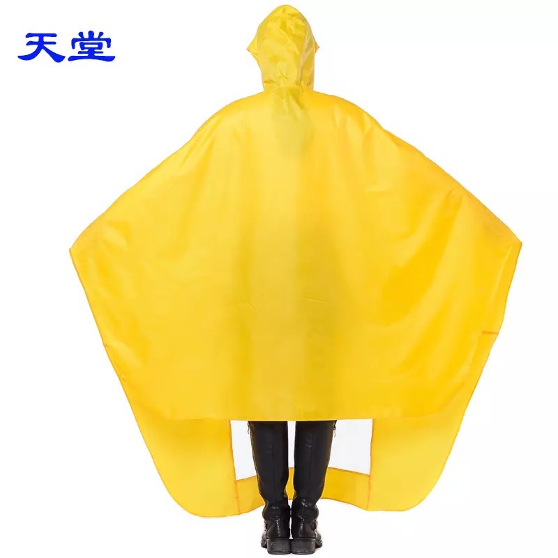 Paradise Genuine N210 Apple Unisex Adult Lengthened plus Size Motorcycle Electric Car Single Poncho