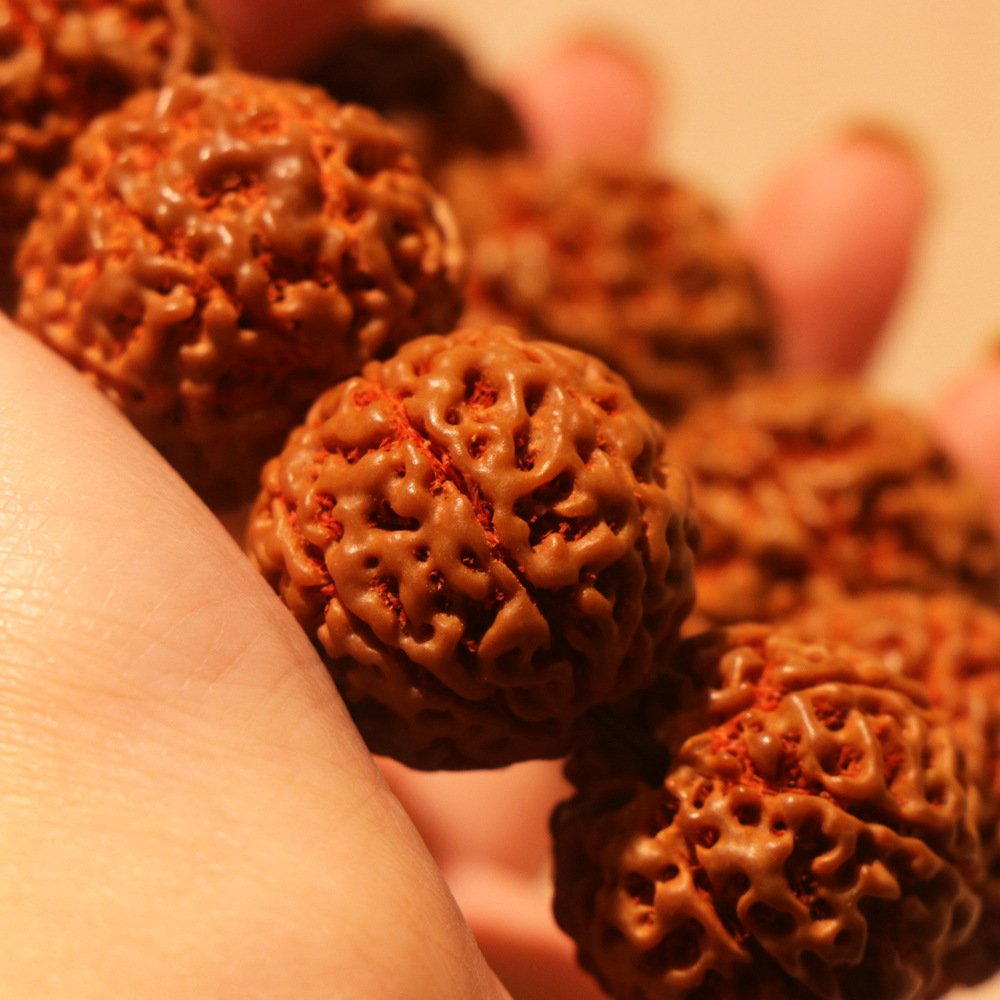 印尼金刚菩提手串24mm七瓣八瓣 落地红佛珠手串大金刚菩提子批发