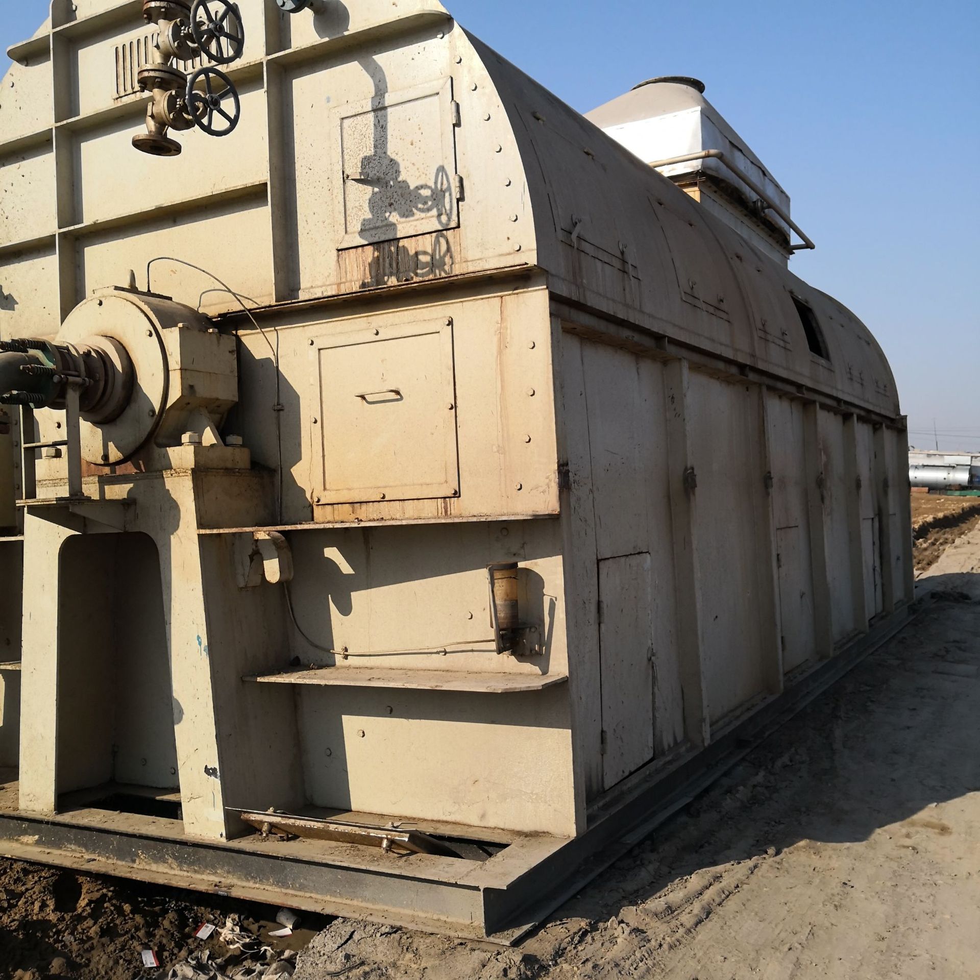 低价出售二手干燥机二手70平方管束干燥机二手真空管束干燥机原理