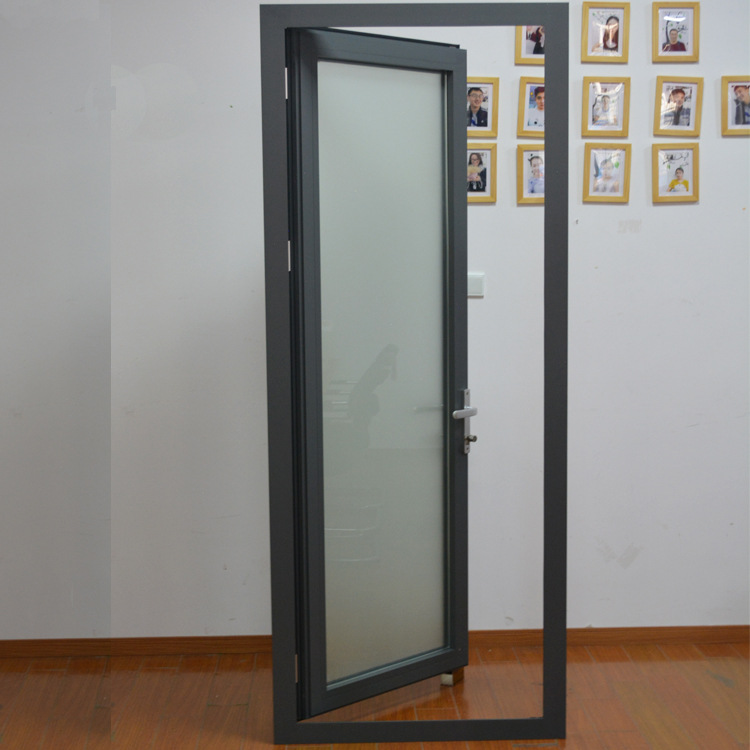 厂家生产高品质断桥铝合金平开门 隔音隔热玻璃内开外开门