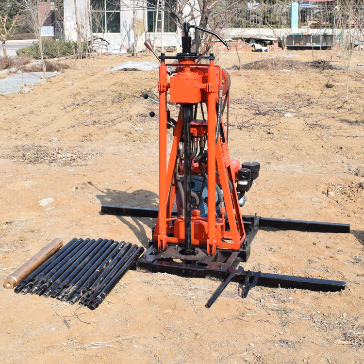 直销山地勘探钻机 地质勘察取芯钻机 50深度岩石打井机