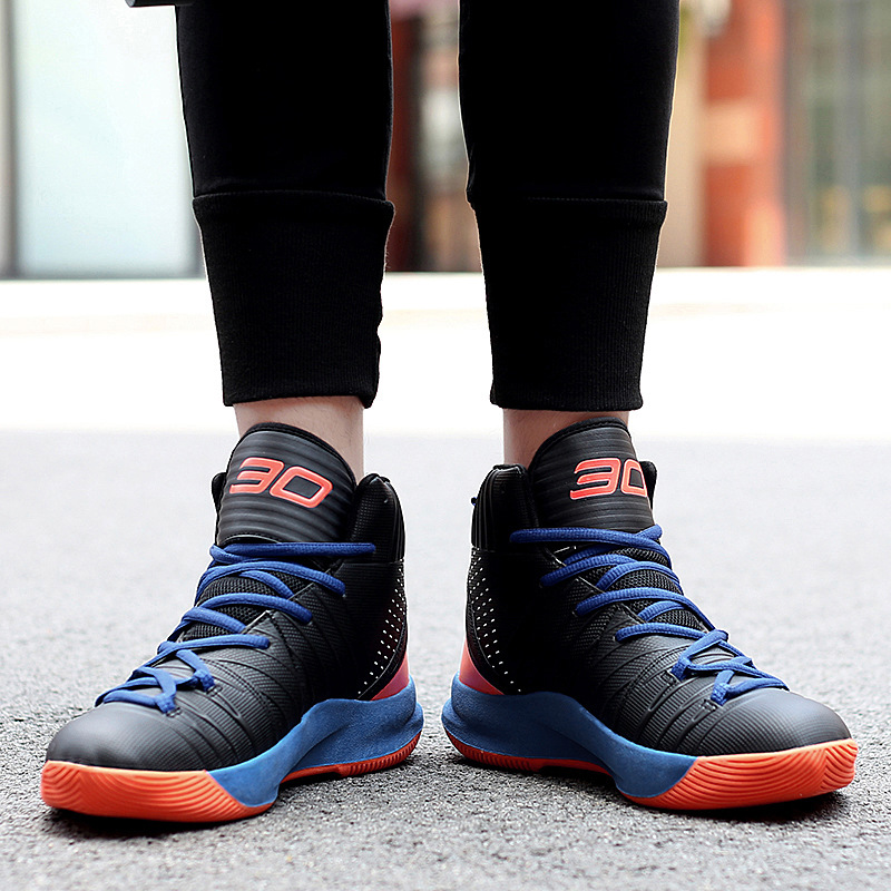 库里6代篮球鞋情侣白金战靴耐磨男女高帮青少年运动鞋36码篮球鞋