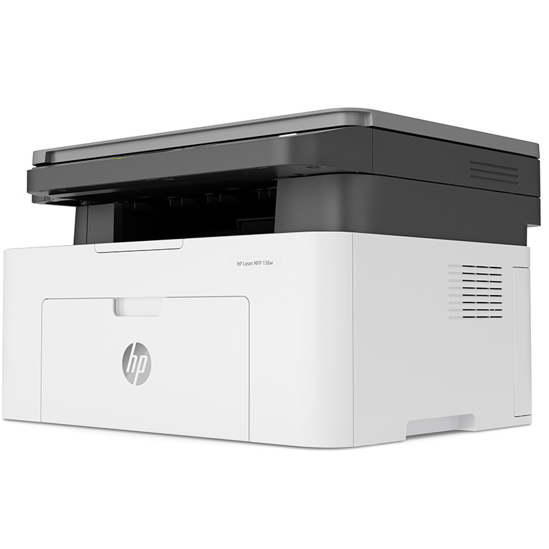 hp惠普laser mfp136wm锐系列黑白激光打印机复印扫描一体机a4办公