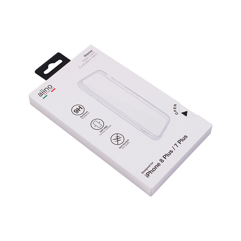 定制苹果工艺手机壳包装彩盒3c数码产品配件包装盒钢化膜包装纸盒