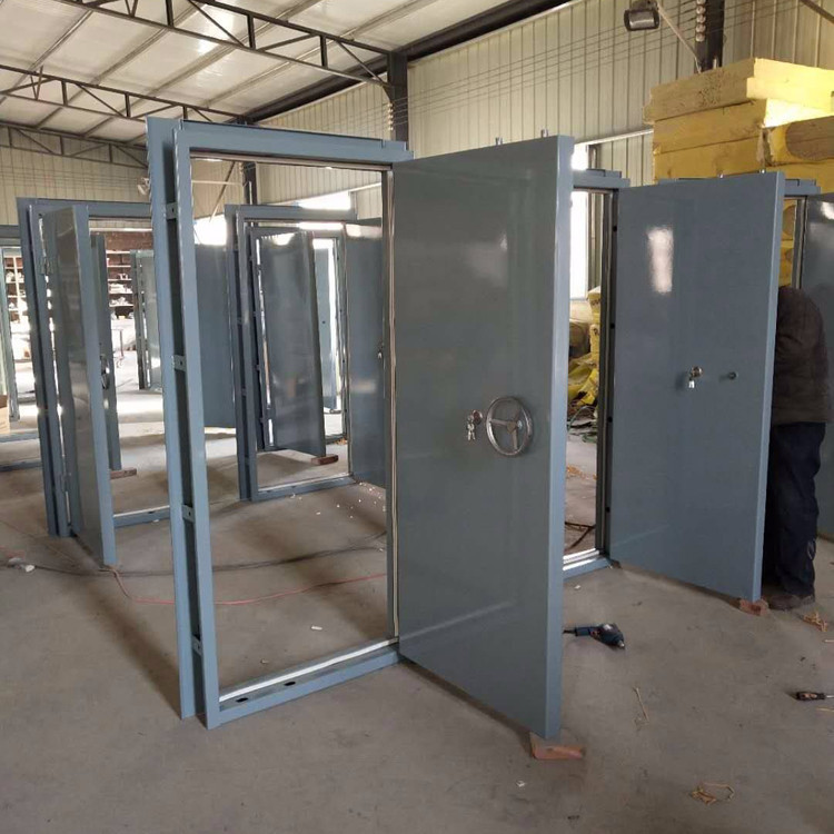 青岛银行二道门联动门金库门博物馆防盗不锈钢金库门13932846457