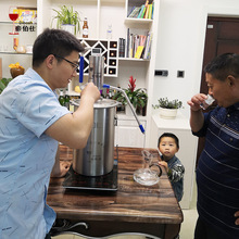 帝伯仕304不锈钢家用小型酿酒机蒸白酒烧酒设备纯露蒸馏器全自动