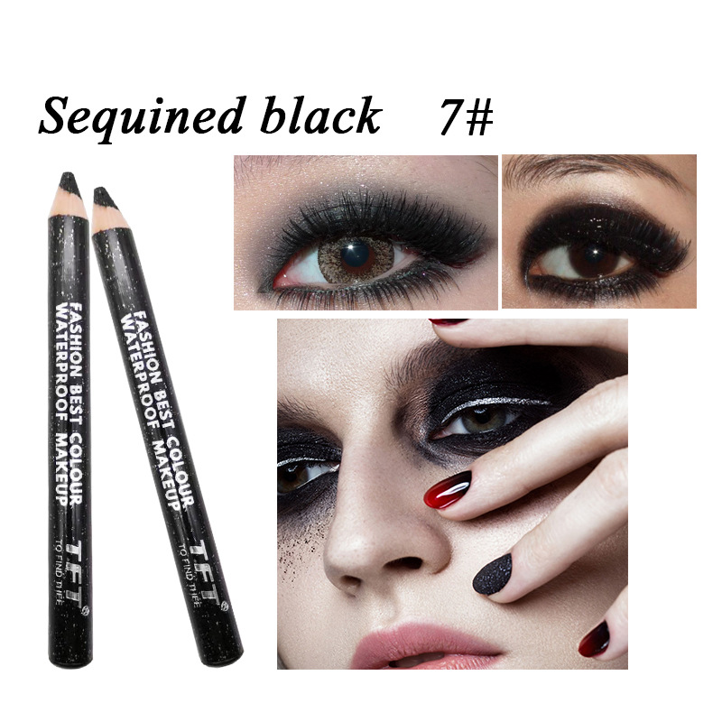 TFT Foreign Trade New Product Eyeliner Pen with Pencil Sharpener Lipstick Pen Lip Liner Factory Direct Sales