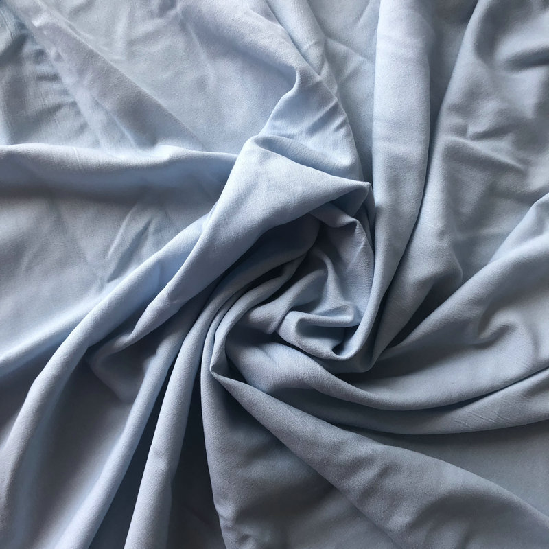 全涤磨毛布水洗棉素色