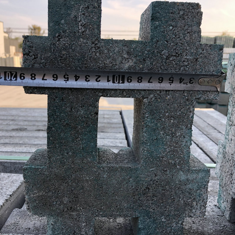 批发井字砖停车场砖 陶土植草河道园林绿化砖 烧结砖