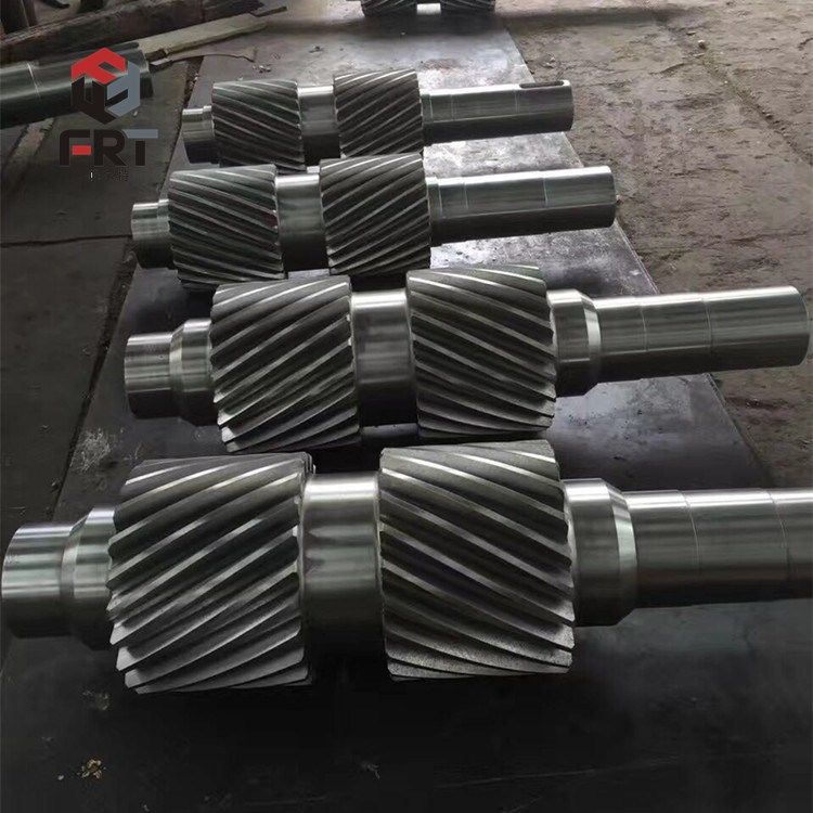 洛阳齿轮加工厂家定做异型非标减速机齿轮轴 磨齿齿轮轴加工