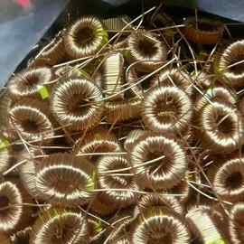 江苏省手工活外发在家兼职手工活手工活加工电感线圈不收任何费用