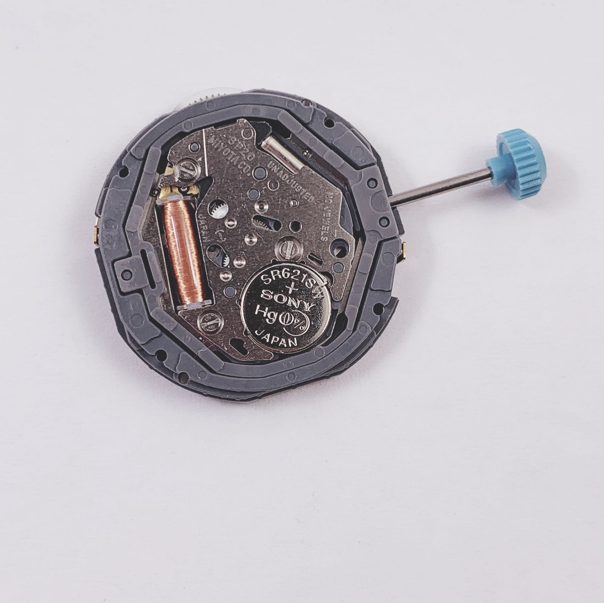 手表配件 石英机芯 日本原装美优达 6p20机芯 miyota六针机芯